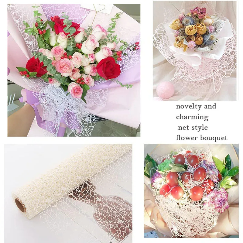 Flower Wrapping Mesh Paper Ire – Florist Supply Paper Bewertung und Preis