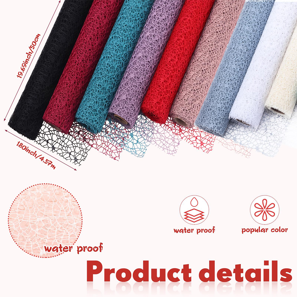 Flower Wrapping Mesh Paper Ire – Florist Supply Paper Bewertung und Preis