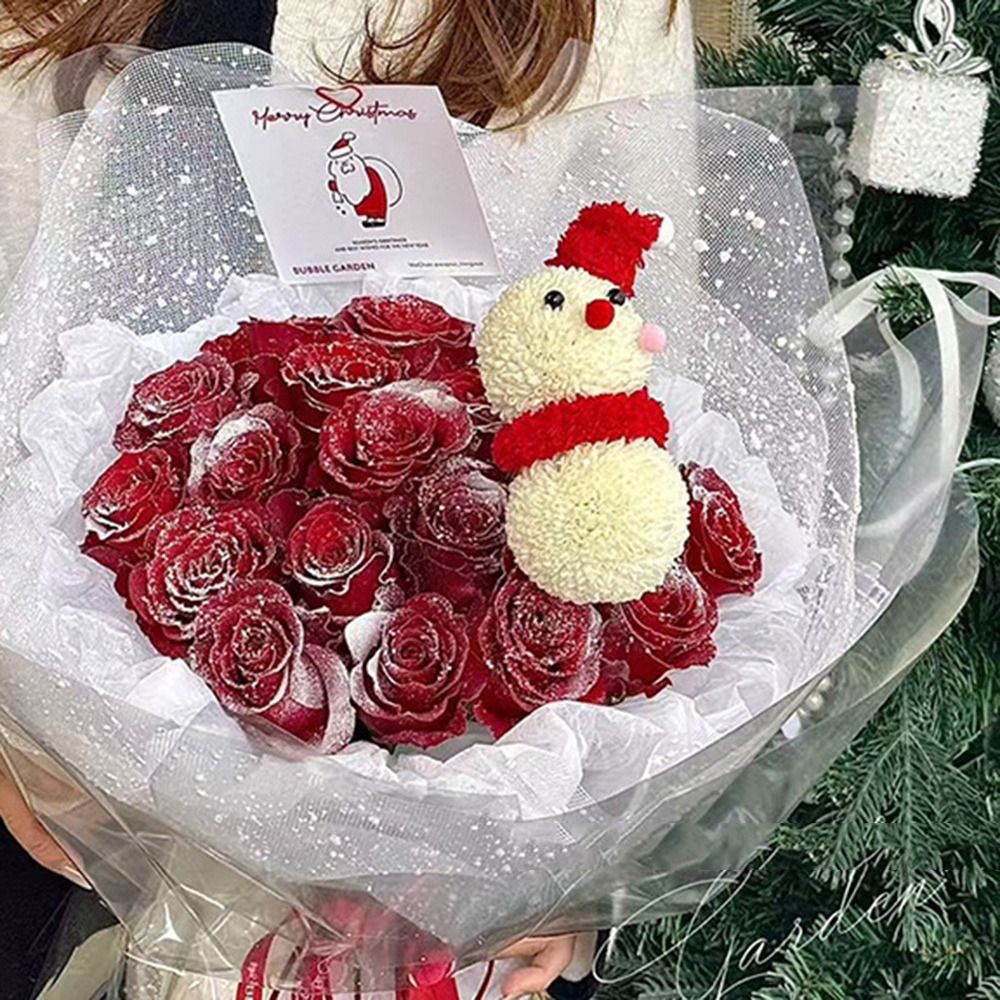 Snowflake Fresh Flower Wrappin – Florist Supply Paper Bewertung und Preis