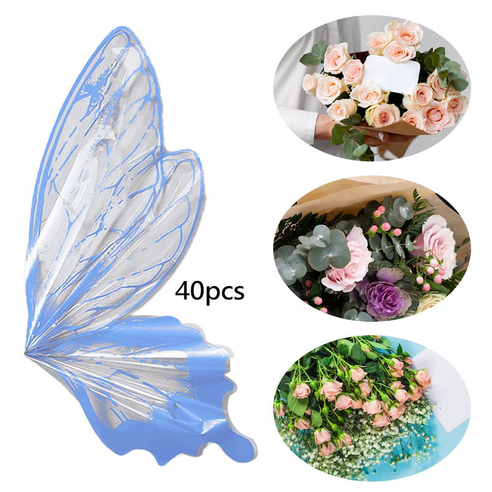 40Pcs Bouquet Wrap Papers DIY  – Florist Supply Paper Bewertung und Preis