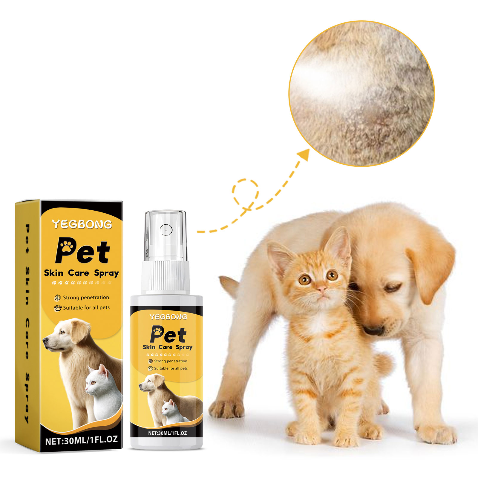Pet Skin Care Spray Cat Dog Mo – Preserved Moss Sheet Bewertung und Preis