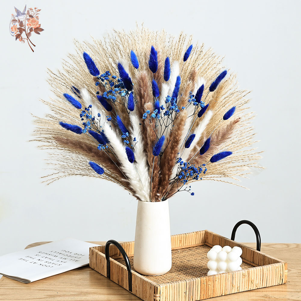 70 Stem Blue Fluffly Rabbit Ta – Baby Breath Dried Bewertung und Preis