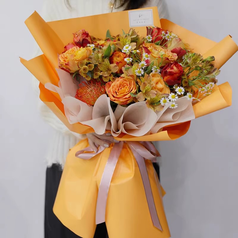 Korean Style Solid Color Paper – Florist Supply Paper Bewertung und Preis