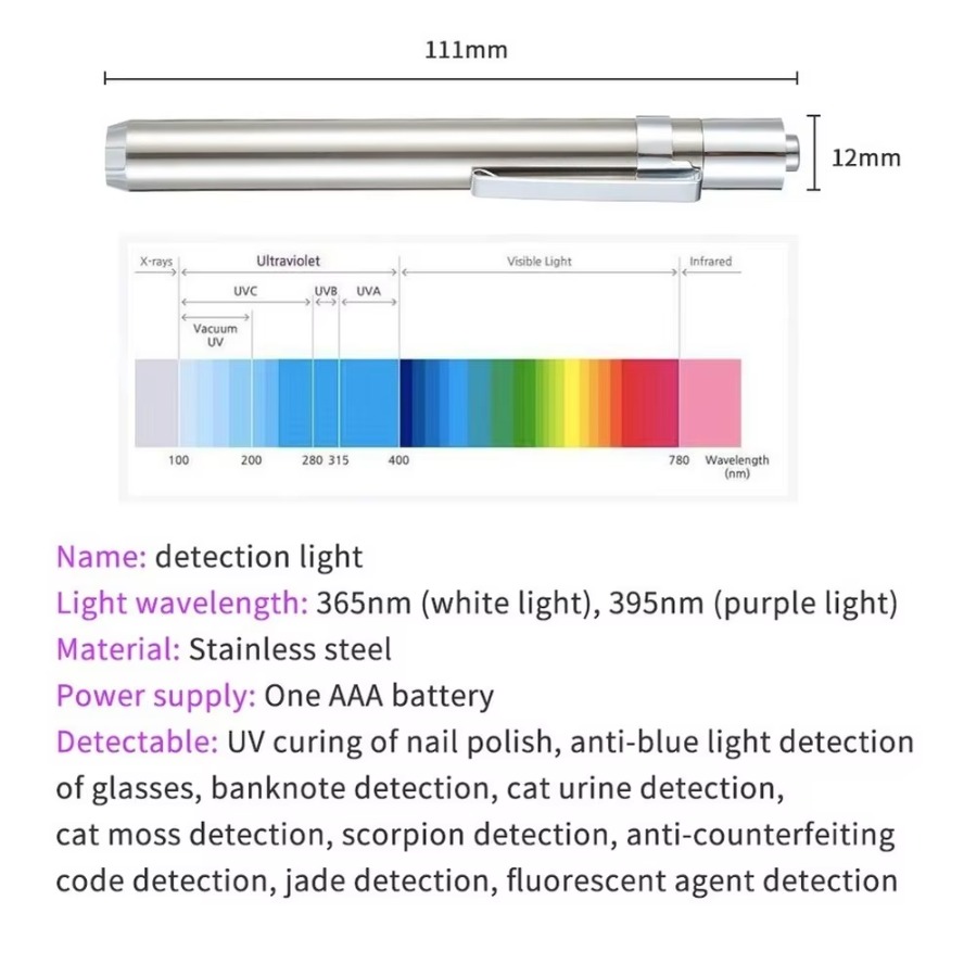 LED Mini UV Inspection Lamp 36 – Preserved Moss Sheet Bewertung und Preis