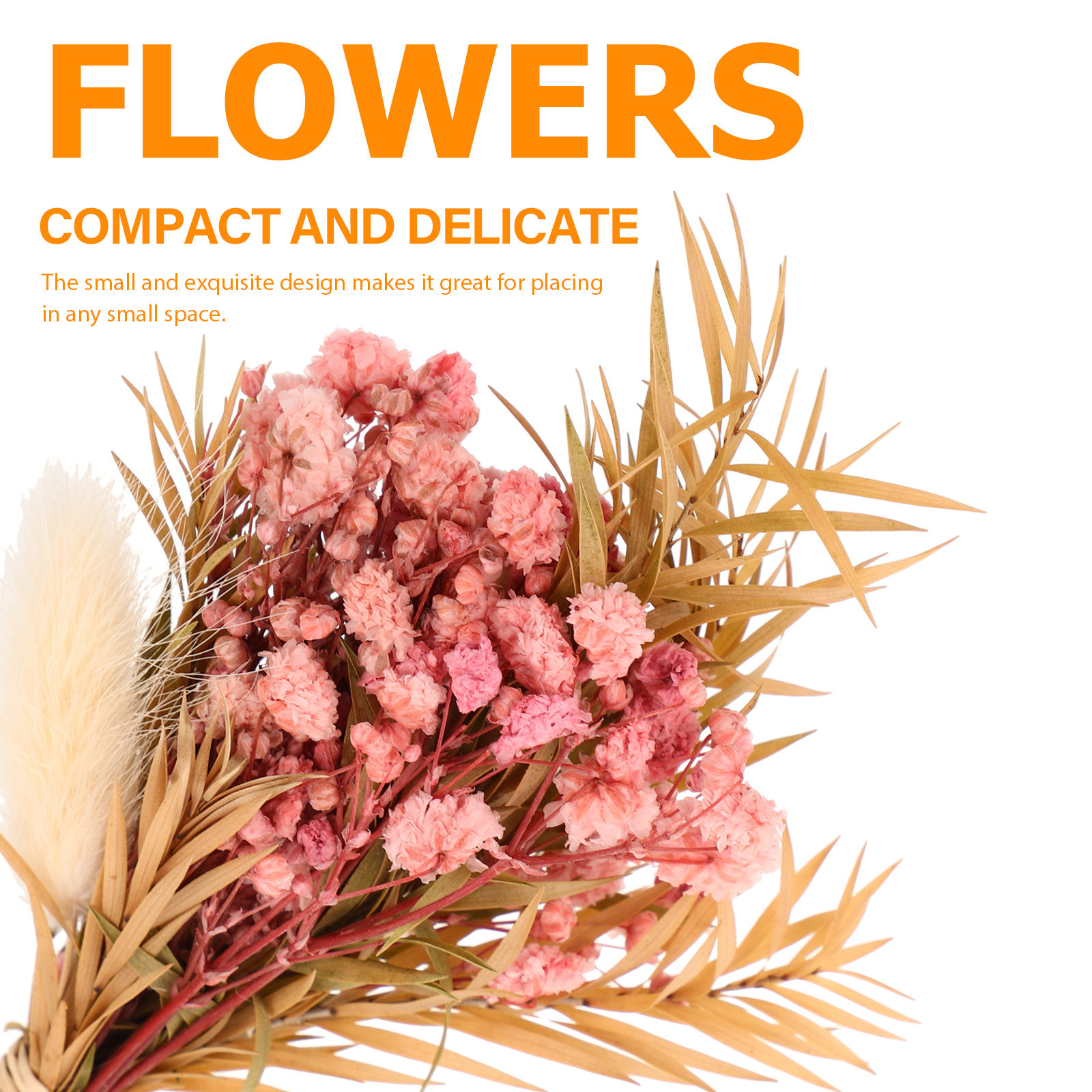 3Pcs Mini Dried Floral Bouquet – Baby Breath Dried Bewertung und Preis