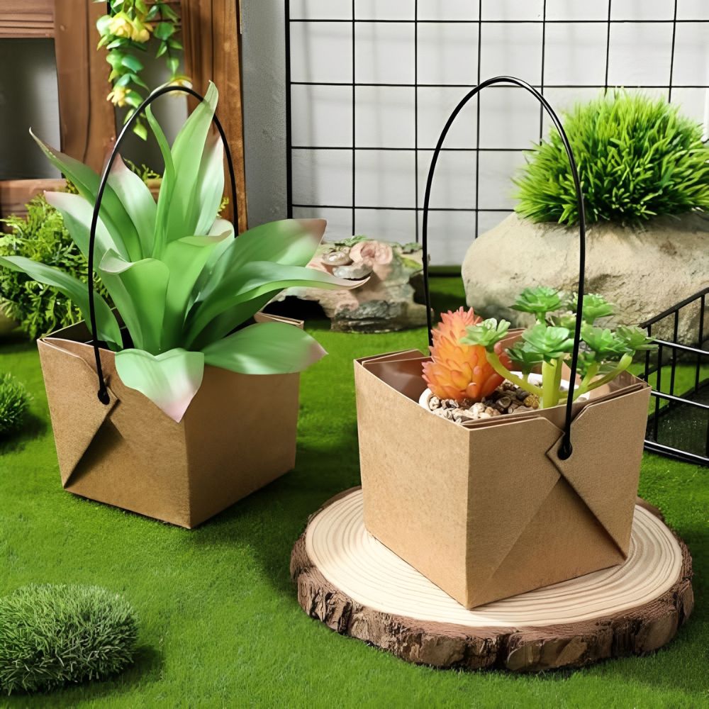 10pcs Kraft Paper Flower Baske – Florist Supply Paper Bewertung und Preis