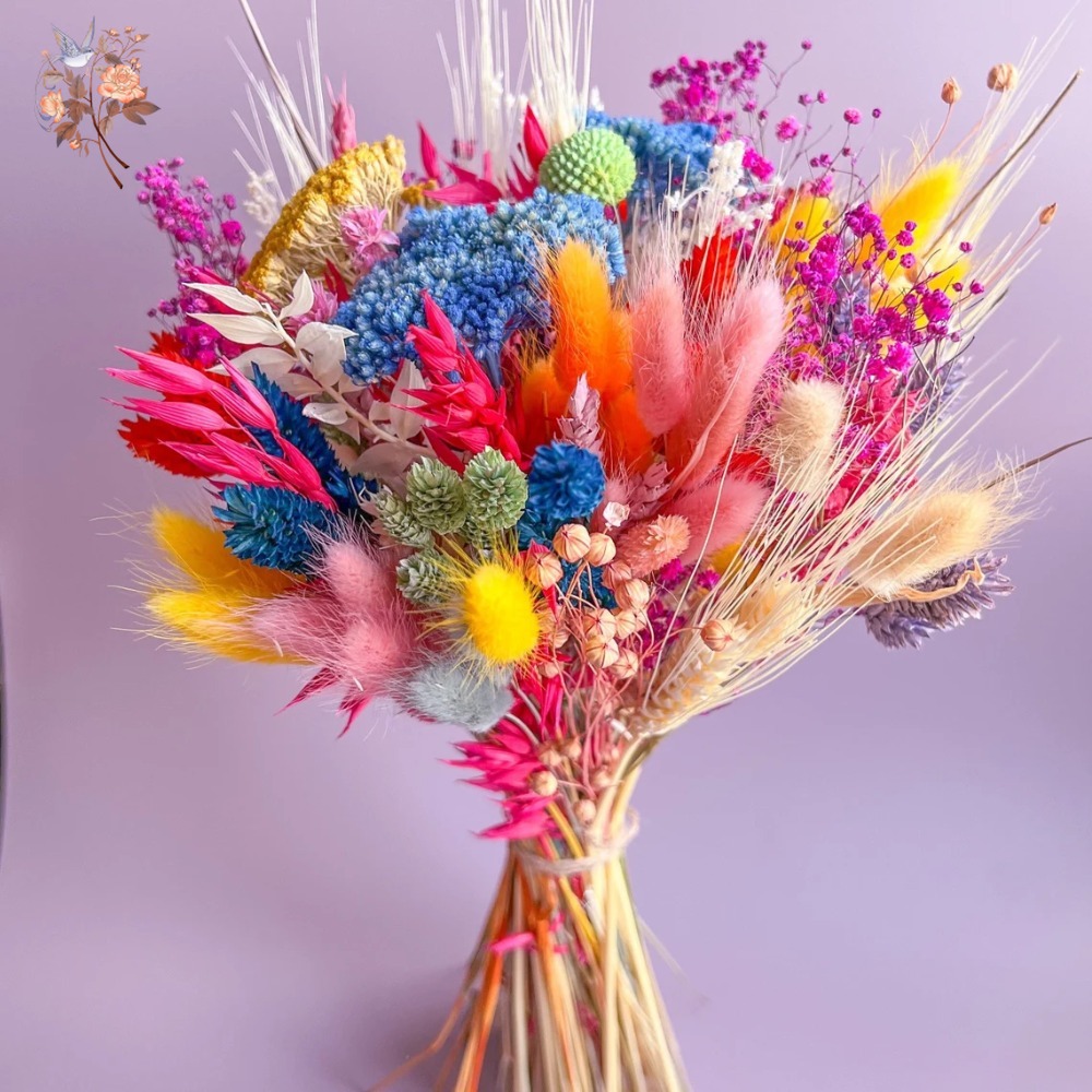 Colorful Dried Flowers Wedding – Baby Breath Dried Bewertung und Preis