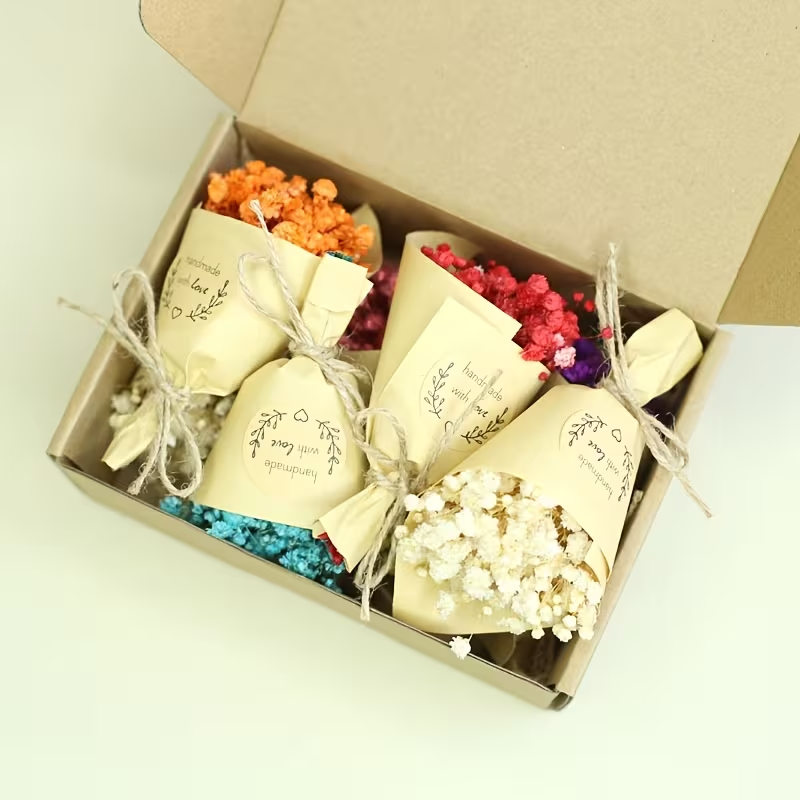 1-piece mini dried flower bouq – Baby Breath Dried Bewertung und Preis